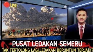 BENCANA HARI INIJADI SOROTAN  PUBLIKLETUSAN GUNUNG SEMERU BERTUBI² TERNYATA INI PENYEBABNYA