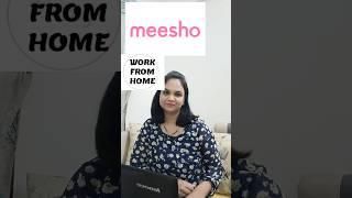 Work From HomeMeesho Jobs for Freshers #jobs #workfromhome #parttimejobs