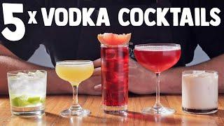 5 x Easy Vodka Cocktails part 1