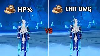 Neuvillette HP vs CRIT Circlet  Genshin Impact