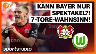 Bayer 04 Leverkusen – VfL Wolfsburg  Bundesliga 4. Spieltag Saison 202425  sportstudio