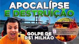 DEI G0LP3 NA CIDADE DESTRUÍDA PÓS GUERR@ no GTA RP Modder Clips