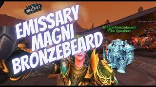 Champions of Azeroth World Quest Emissary Magni Bronzebeard - Battle for Azeroth