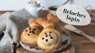 RECETTE  Brioches lapin pour Pâques