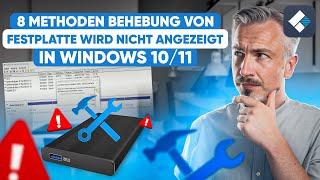 8 Methoden zur Behebung von Festplatte wird nicht in Windows 1011 angezeigt  Recoverit
