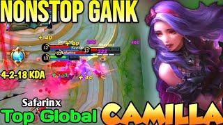 CARMILLA BEST BUILD IN 2022  TOP GLOBAL CARMILLA Safarinx - Mobile Legends