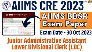 CRE AIIMS 2023 II JAA LDC Previous Year Paper II By Vikram Sir