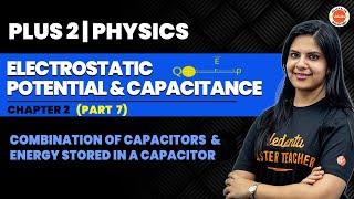 Plus Two Physics  Combination Of Capacitors 07  Electrostatic Potential   Vedantu Malayalam