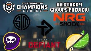 OWCS NA Stage 4 Groups Breakdown and Predictions