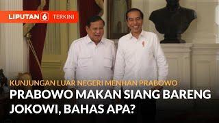 Menhan Prabowo Menghadap Presiden Jokowi Usai Lawatan Ke Luar Negeri Bahas Apa?  Liputan 6