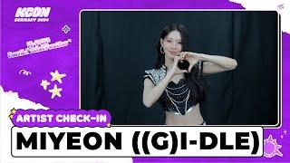 CHECK IN   MIYEON GI-DLE   #KCONGERMANY2024