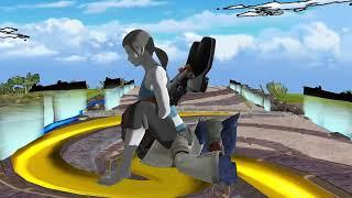 MMD Super Smash Wrestling - Falco wrecked