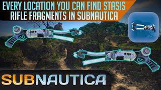 Where to get Stasis Rifle Fragments in Subnautica EVERY LOCATION