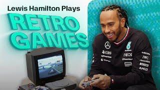 Lewis Hamilton Plays Retro Video Games from His Childhood 