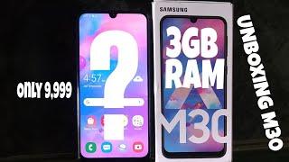 Samsung Galaxy M30 3GB unboxing & first look  depth ideas