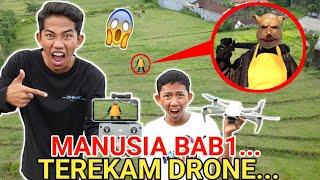 NG3RI MANUSIA B4BI TEREKAM DRONE MENGGANGU WARGA KAMPUNG??  Mikael TubeHD