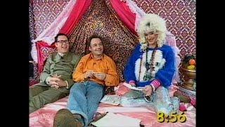 Vic Reeves & Bob Mortimer on the bed with Lily Savage The Big Breakfast 1995