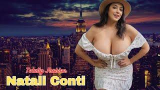 Natali Conti Glamorous Plus Size Curvy Fashion Model - Biography Wiki Lifestyle