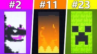 TOP 30 Best RANKED Banners in Minecraft