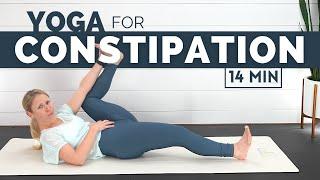 YOGA FOR CONSTIPATION RELIEF  Instant Relief for Constipation and Bloating