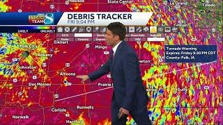 Tornado confirmed in Pleasant Hill moving northeast