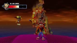 Crash Bandicoot 1 N. Sane Trilogy Final Boss Dr. Neo Cortex and Ending