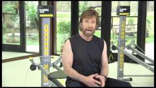 Chuck Norris uses the Total Gym to improve his Martial Arts - 2014