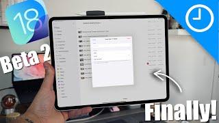 iPadOS 18 Beta 2 Whats New  New Files App Updates