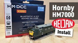 Hornby HM7000 TXS Decoder Install - Heljan DP2