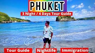 PHUKET Tour Guide 2024  A-Z India to Thailand Visa Free Trip Plan Phuket Itinerary & BUDGET Hindi