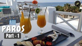 Paros  Greece  Food & Sightseeing Ep-1  Food + Attractions in Paros  Greece