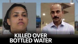 Woman charged with killing Dallas store clerk to steal bottled water