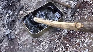 How to make epoxy glue out of tree resin