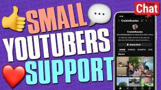 Grow Your Channel # 584 - Playlist Buddies & Small YouTubers Support + Channel Promotion