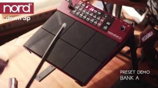 Nord Drum 3p - Preset Demo - Bank A