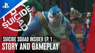 Suicide Squad Kill the Justice League - Suicide Squad Insider 01 Story & Gameplay  PS5 Games