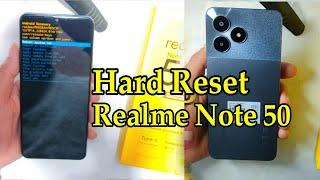 Hard Reset Realme Note 50