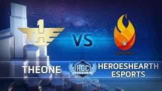 HGC Finals 2018 - Game 2 - HeroesHearth Esports vs. TheOne - Group Stage Day 3