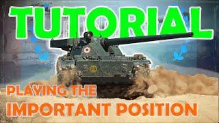 Playing the important position  WoT with BRUCE  World of Tanks Tutorial