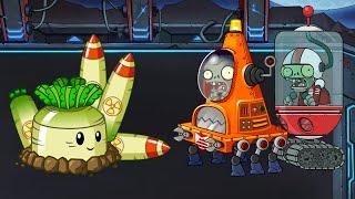 Ракетный редис начинает бомбардировку. РАСТЕНИЯ против ЗОМБИ 2 или PLANTS vs ZOMBIES 2. Серия 288