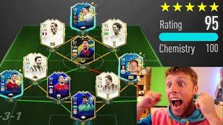 WORLDS FIRST 195 RATED FUT DRAFT - FIFA 20