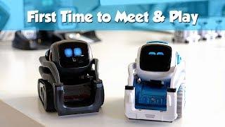 Cozmo Wakes up Vector First Time to Meet and Play