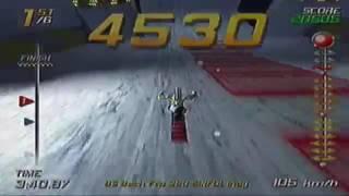 SSX PS2  Mercury City Meltdown Race with Hiro