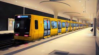 Metro system U-BAHN in BERLIN GERMANY   2022