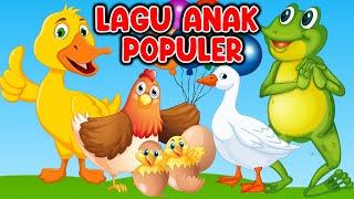 Kumpulan Lagu Anak Indonesia Terbaru  Potong Bebek Angsa - Cicak di Dinding - Ada Kodok Rekotok