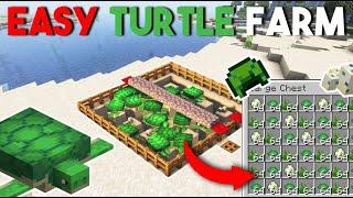 EASY Turtle Farm in Minecraft 1.20 Tutorial