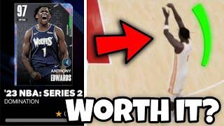 FREE DOMINATION REWARD ANTHONY EDWARDS WORTH THE GRIND IN NBA 2K23 MyTEAM??