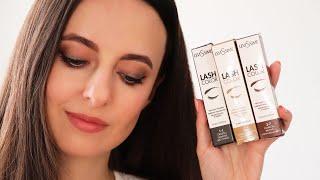 Review - Levissime Lash Color  Краска для бровей  Колористика  Популярные миксы Levissime