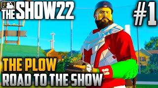 MLB The Show 22 Road to the Show  The Plow Catcher  EP1  FATTY DADDY BEHIND THE DISH