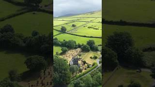 Church by The Highwayman Inn. Dartmoors most hunted pub. Cycling coast to Coast on The Granite way.